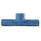 Apollo 3/4 in. x 1/2 in. Blue Twister Polypropylene Insert x FPT Tee ABTFT343412 - alternate 3